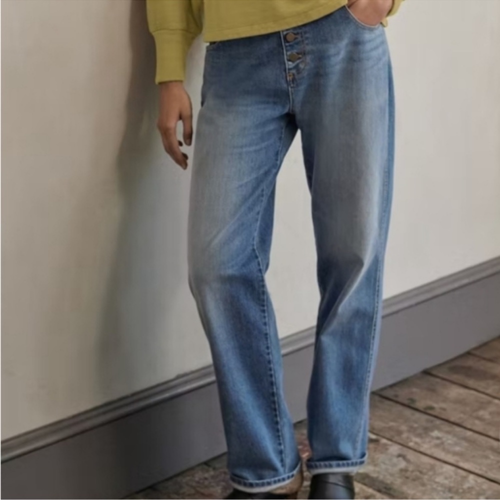 Wrap London baggy oversized boyfriend jeans